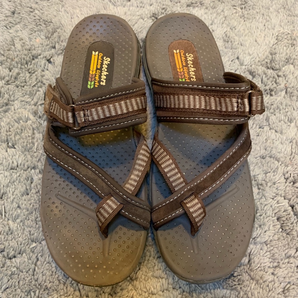 Sketchers Outdoor Lifestyle Brown Sandals